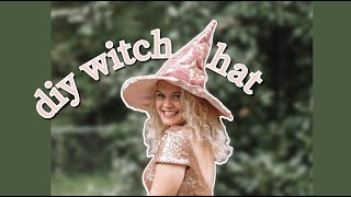 Diy Witch Hat Tutorial Super Easy Sewing Project Simplicity 4136