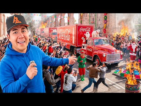 Fui a un desfile navideño en México