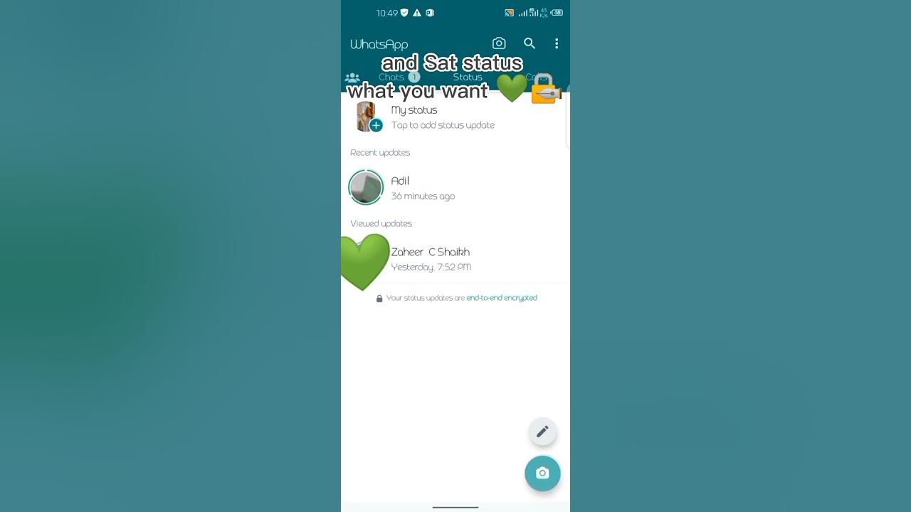 How to use WhatsApp status privacy ! My contacts except only shair with