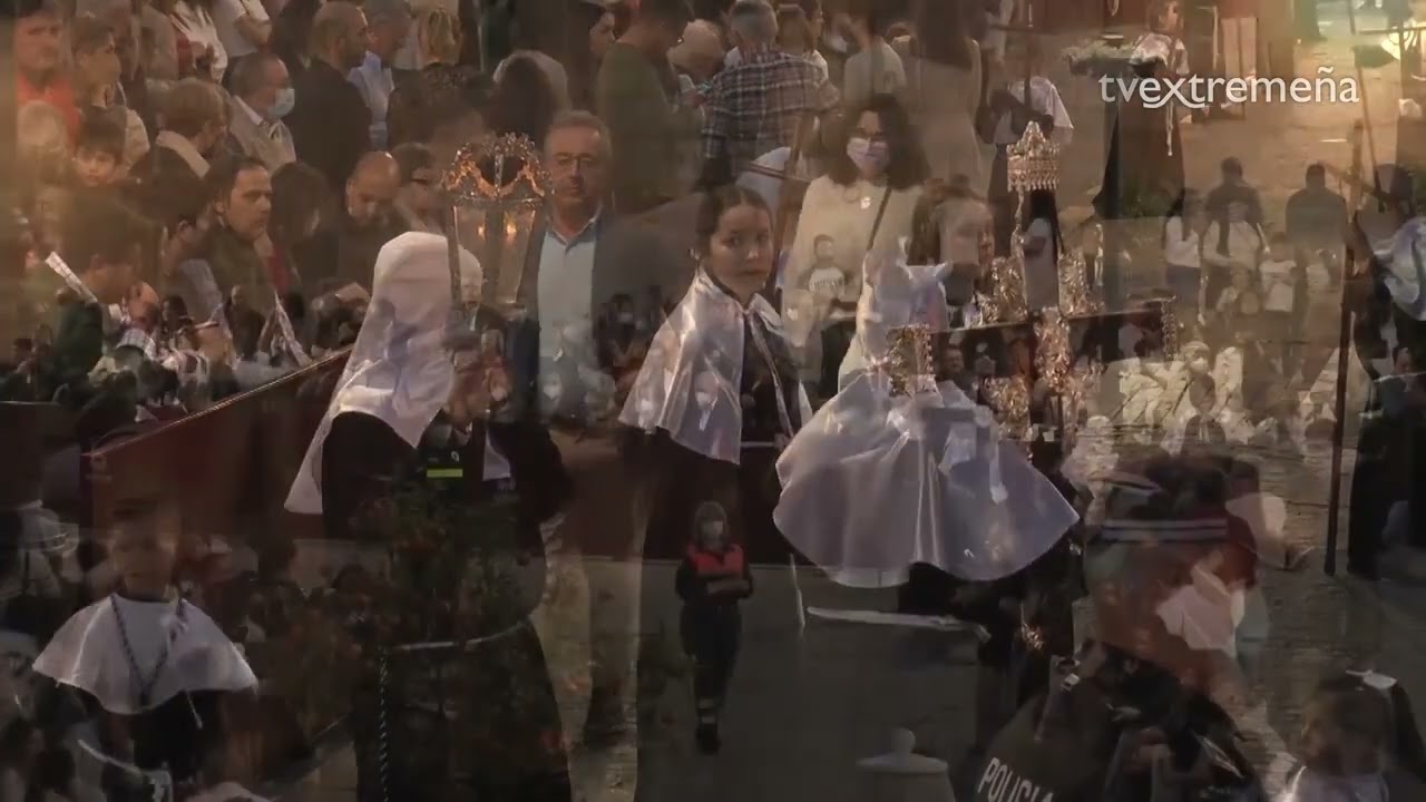 ▶ #SemanaSantaTVEx JUEVES SANTO Procesión de Franciscana Hdad Vera Cruz. Semana Santa de Mérida 2022