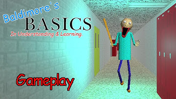 The Early Version Version 1.3 Gameplay (Baldi