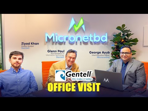 A client team visits Micronetbd headquarters