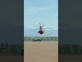 DCS WORLD:  Mi-8 Helicopter pilot  -  Aerobatics. Boomerang maneuver.  #shorts