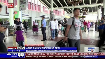 Arus Balik di Bandara Soetta Cenderung Sepi