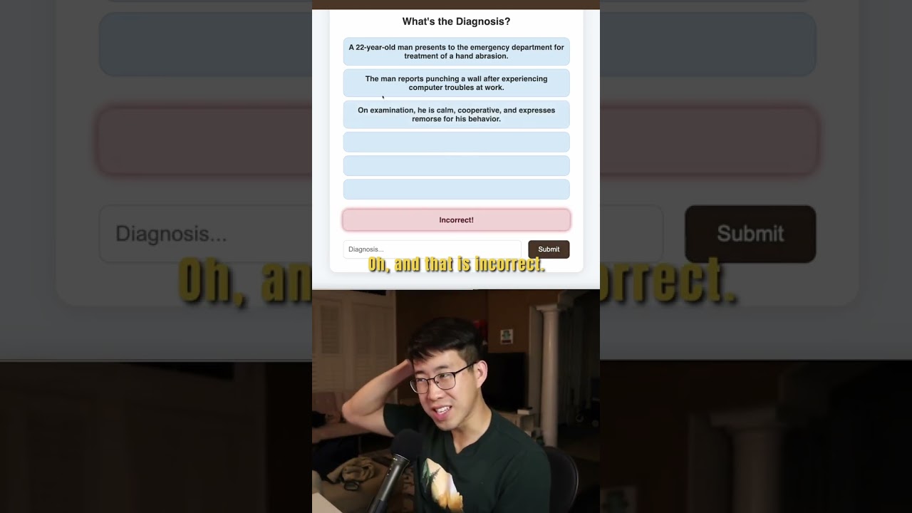 A 22 Year Old Man Presents After A Hand Abrasion #medicine #meded #doctordle #medicaleducation