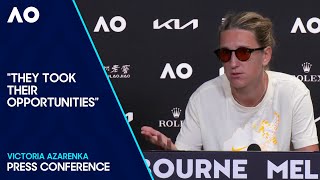 Victoria Azarenka Press Conference | Australian Open 2024 Fourth Round