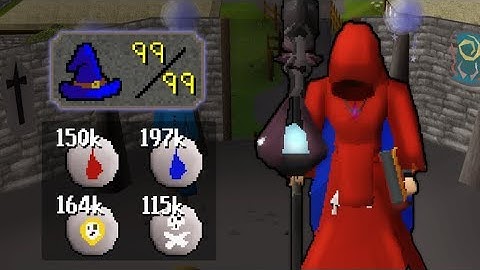 I got 1 to 99 Magic in 39 hours, here