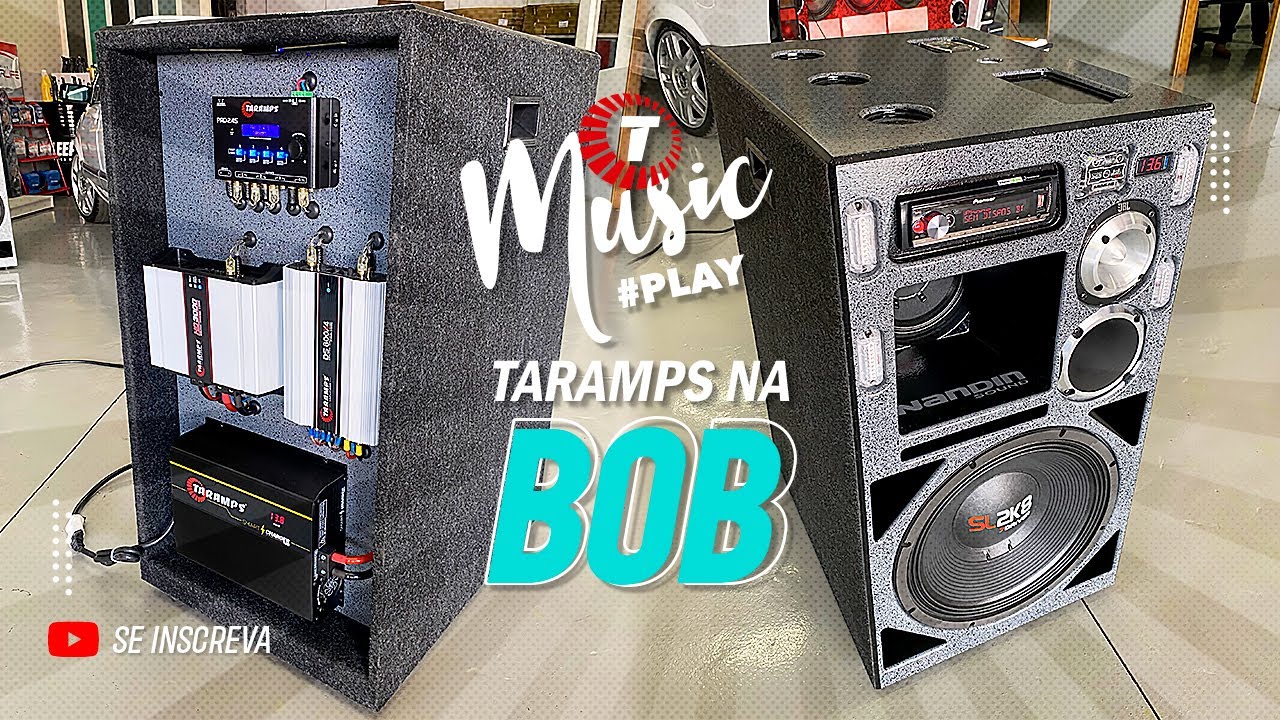BOB Box Audio System with Taramps Amplifiers