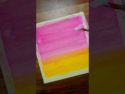 How to paint with watercolours #sani's art rainbow #shorts #2022 #painting #drawing