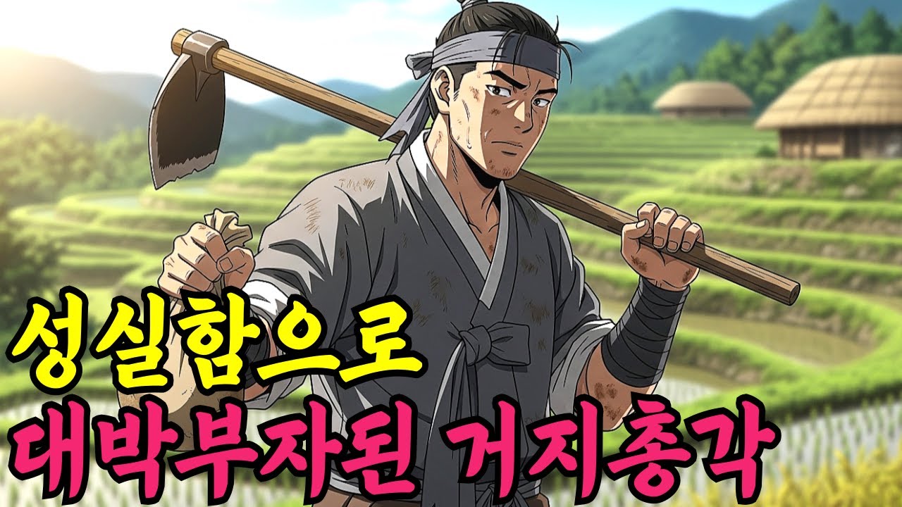 성실함으로 대박 부자가 된 거지 총각ㅣ야담·민담·전설·신화·설화·옛날이야기·조선시대이야기