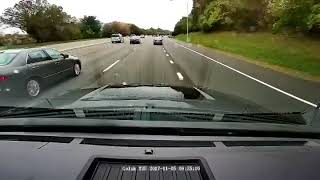 Dash Cam - FORD Mustang Speeding on Parkway NJ