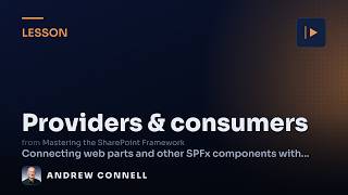 SPFx Dynamic Data Providers & Consumers Explained News