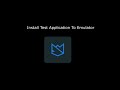 EP 2-3 ติดตั้ง Test Application ลงใน Emulator