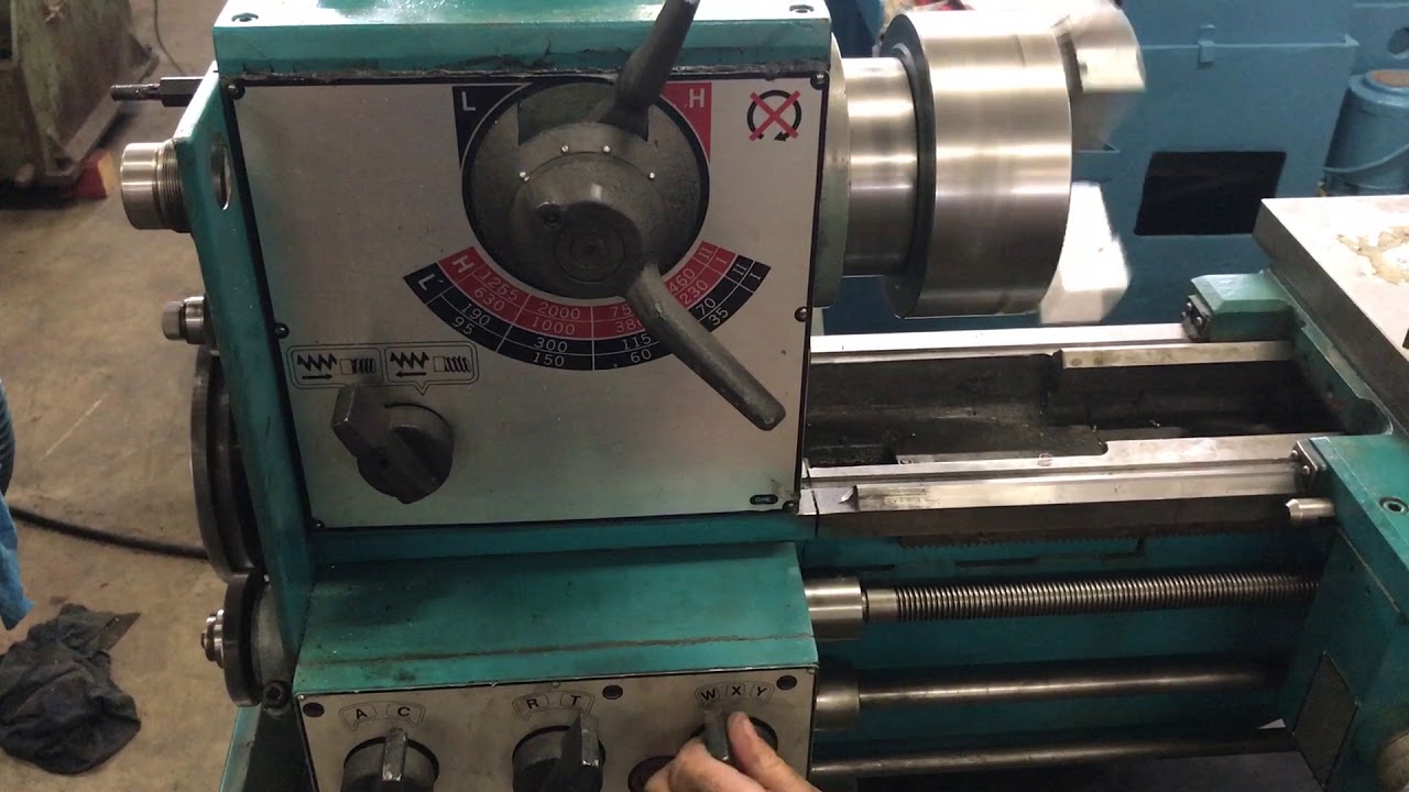 Lathe Speed Changes - YouTube