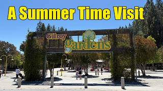 A Summer Time Visit to Gilroy Gardens | Walking round the park and riding rides.