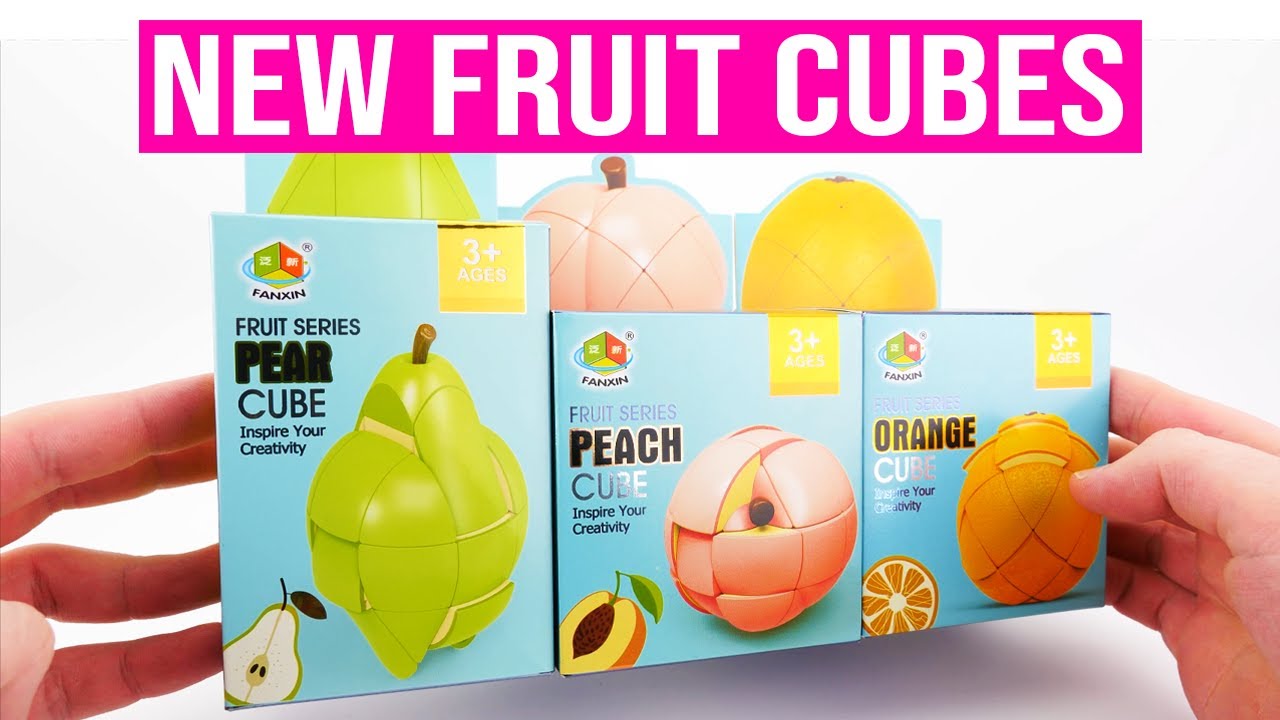NEW Fanxin Orange, Peach & Pear Fruit Cubes! Unboxing & First Looks