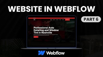 Build a custom website in Webflow | Rebuilding random website part 6