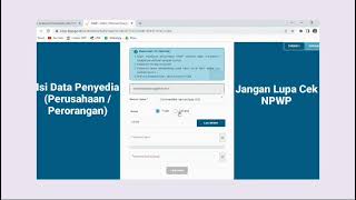 Panduan Tata Cara Pendaftaran Akun Penyedia Lpse Sumatera Utara