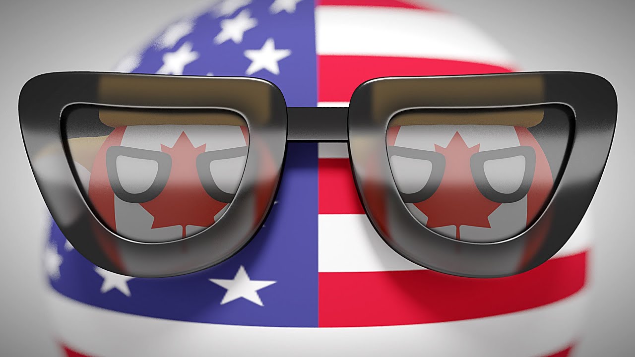 CANADA vs USA | Countryballs Compilation