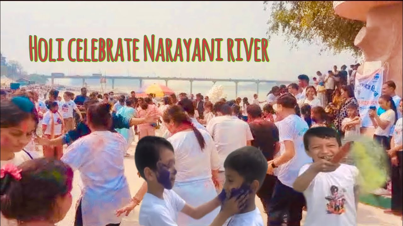 NARAYANI RIVER HOLI 2081 || FESTIVAL OF COLOR 2025