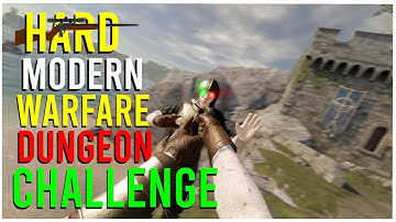 Blade and Sorcery U10 Modern Warfare Hard Dungeon Challenge | Mods