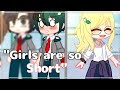 "Girls are so short" meme Dekulissa bit of Kacchako |BNHA| Inspired GC