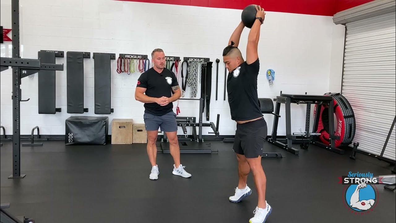 How to do Medicine Ball Slams for Core Strength and Conditioning YouTube