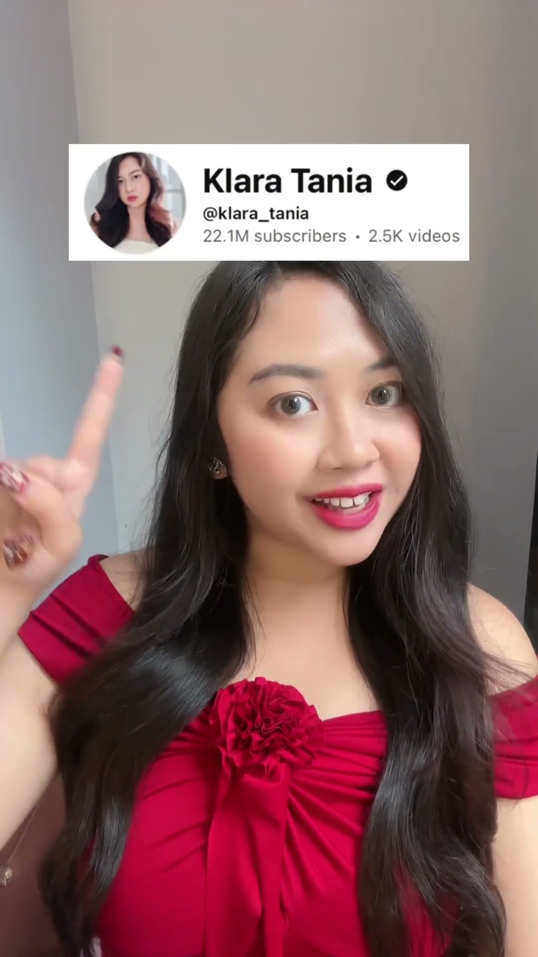 UDAH AKU SUBSCRIBE BALIK YA ❤️ TERIMAKASIH 22 JUTA SUBSCRIBERSNYA ??? | Klara Tania #shorts