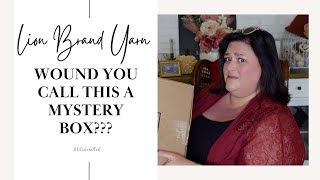 Lion Brand Yarn Unboxing! Is this a Mystery Box??