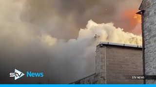 Former Bingo Hall Goes Up In Flames