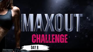 INTENSE HIIT Workout To Burn Fat All Over: HIIT, Strength & Pilates ABS | MAXOUT Challenge / DAY 8