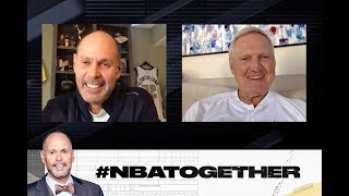 Jerry West Reflects on His Hall of Fame Career on #NBATogether with Ernie Johnson | NBA on TNT