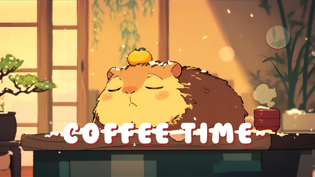 Capybara Lofi Radio - Ambient Study Beats Mix ~ Tranquil Mood ~ ✨