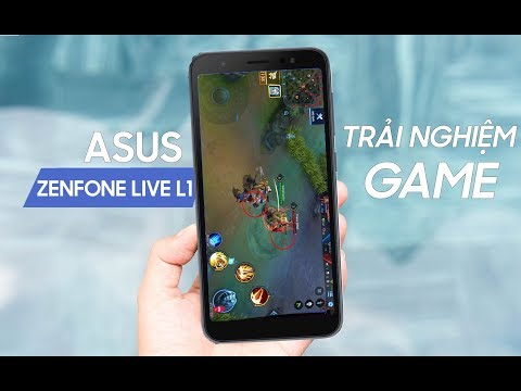 Tr i nghi m ch i game tren Asus Zenfone Live L1