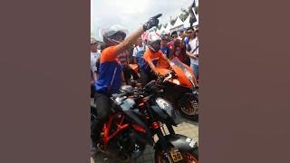zizan razak payung wheelies dengan ktm superduke 1290