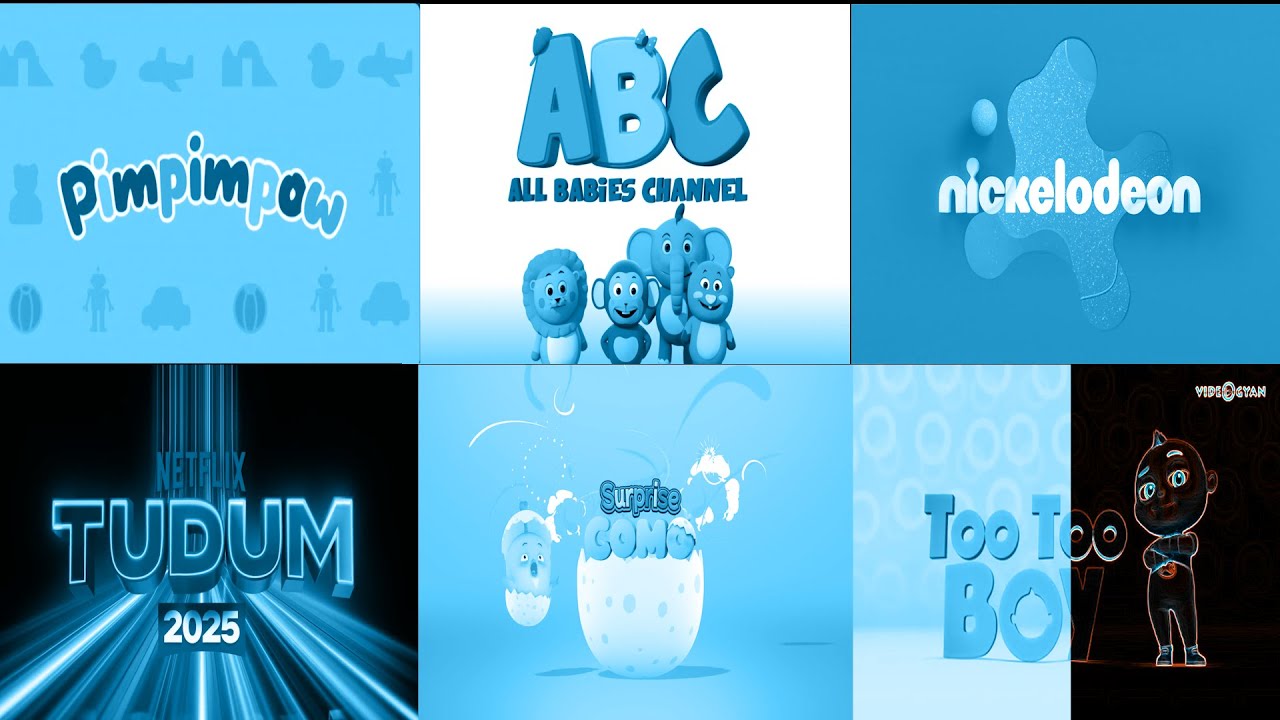 (grand compilation)Logo Effects | ABC All Babies Channel, Too Too Boy, Pimpimpow, Surprise Como