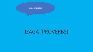 Izaga | Proverbs in isiNdebele | Zimbabwe Ndebele screenshot 4