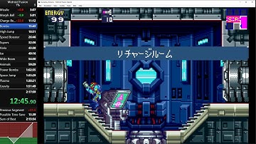 Metroid Fusion 1% speedrun in 1:44:18