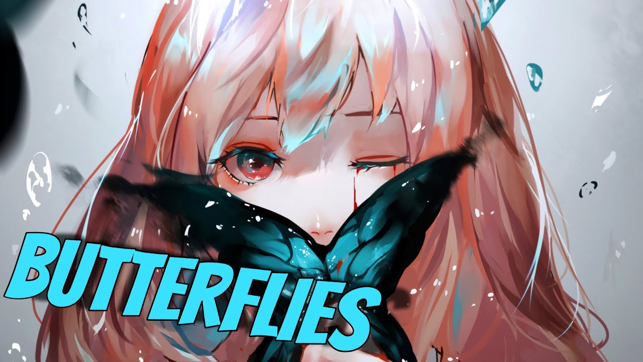 Nightcore Butterflies (Lyrics) YouTube