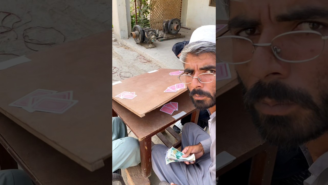 Teen Patti K Card May Hera Pheri 😱#funny #Teen patti #cards