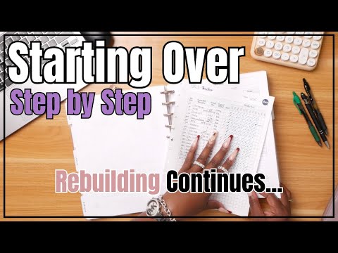Starting Over, Step By Step, Clarifying My Bills And Setting My New Sinking Funds