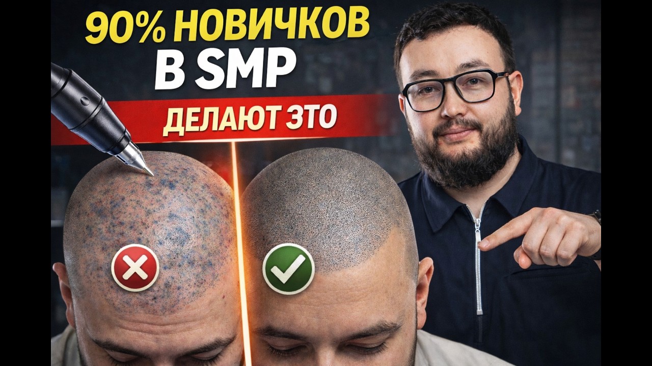 90% новичков в SMP трихопигметации  делают эти ошибки (не повторяй!)