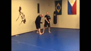 Knife Defense   Overhand Reverse Grip Attack   Parry to Submission