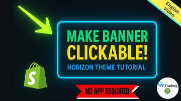 Make Horizon Slideshow banner image clickable in Shopify Without Any App