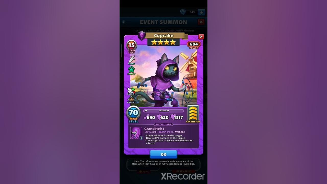 Empires and Puzzles Waddles and Cupcake Quick Review PETS Kiwek i