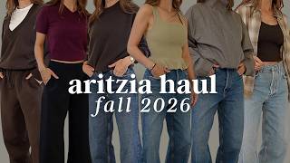 ARITZIA FALL HAUL 2026 | everything I bought & how I'm styling it