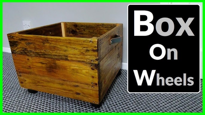 The Project Lady - Wood Storage Chest – Make your own!