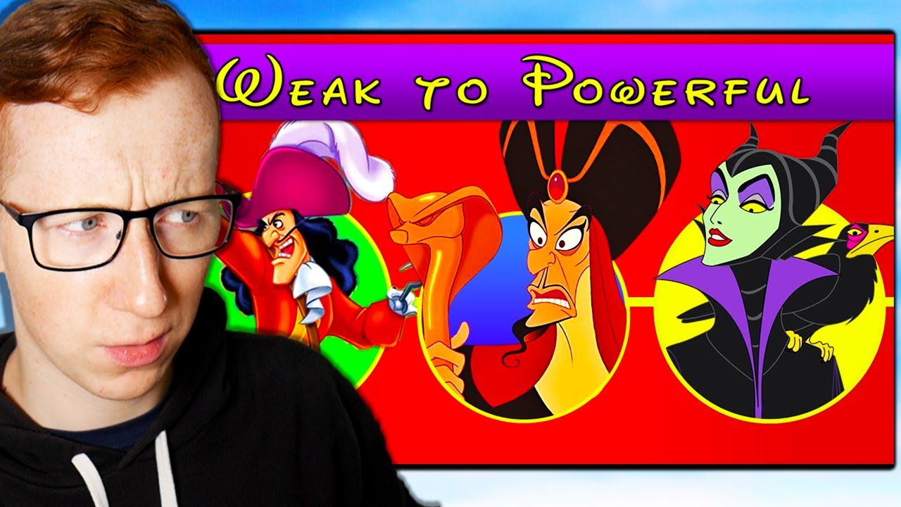 Every Disney Villain From Weakest To Strongest YouTube Every Disney Villain From Weakest To Strongest YouTube