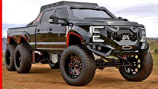 Pickup 6x6 de $500 mil vs  Pickups modificadas