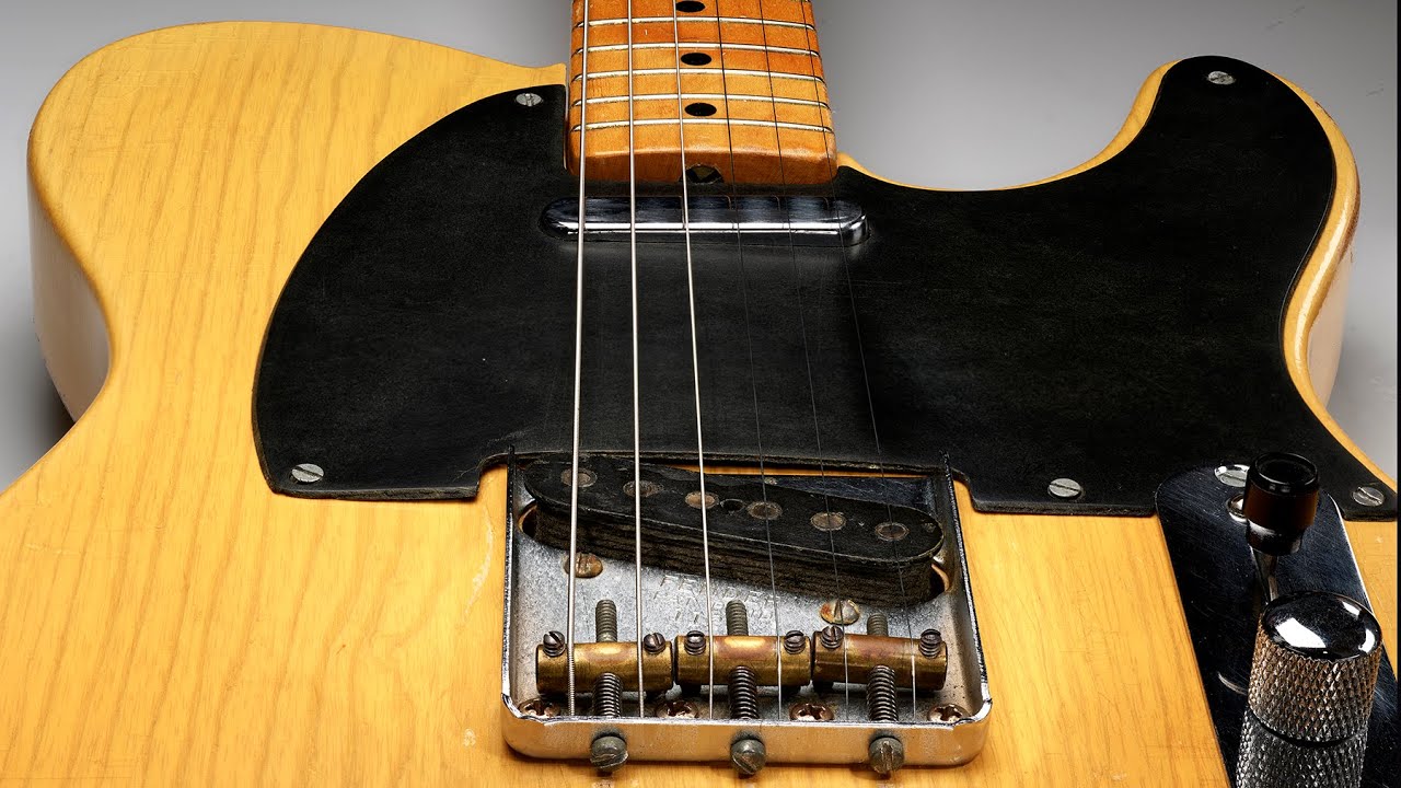 Take apart a 1951 original Fender Telecaster (15 years ago) with